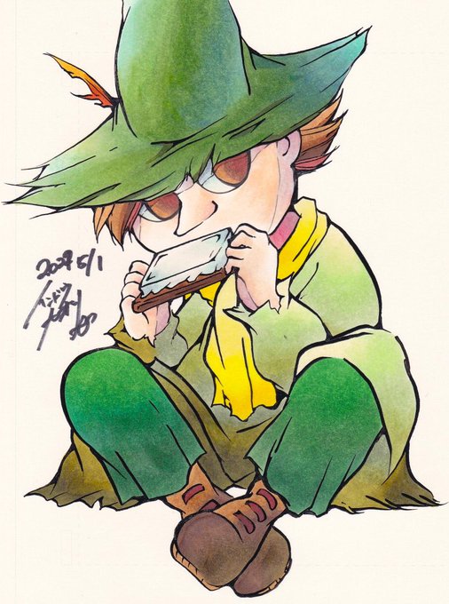 スナフキンのtwitterイラスト検索結果