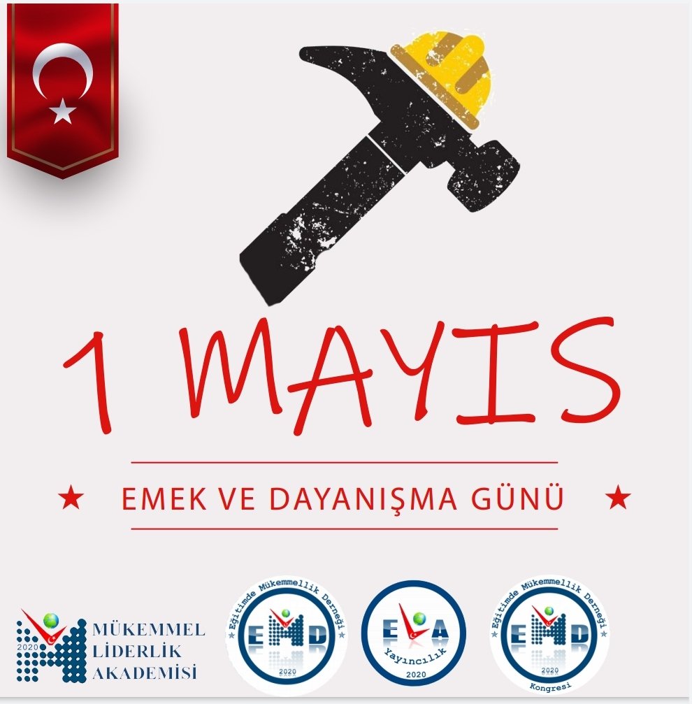 mlakademi's tweet photo. Emeğin önemini ve değerini bilen emeğe saygısı olan herkesin #1Mayıs işçi ve emekçi bayramı kutlu olsun. https://t.co/9JrgZDztB6