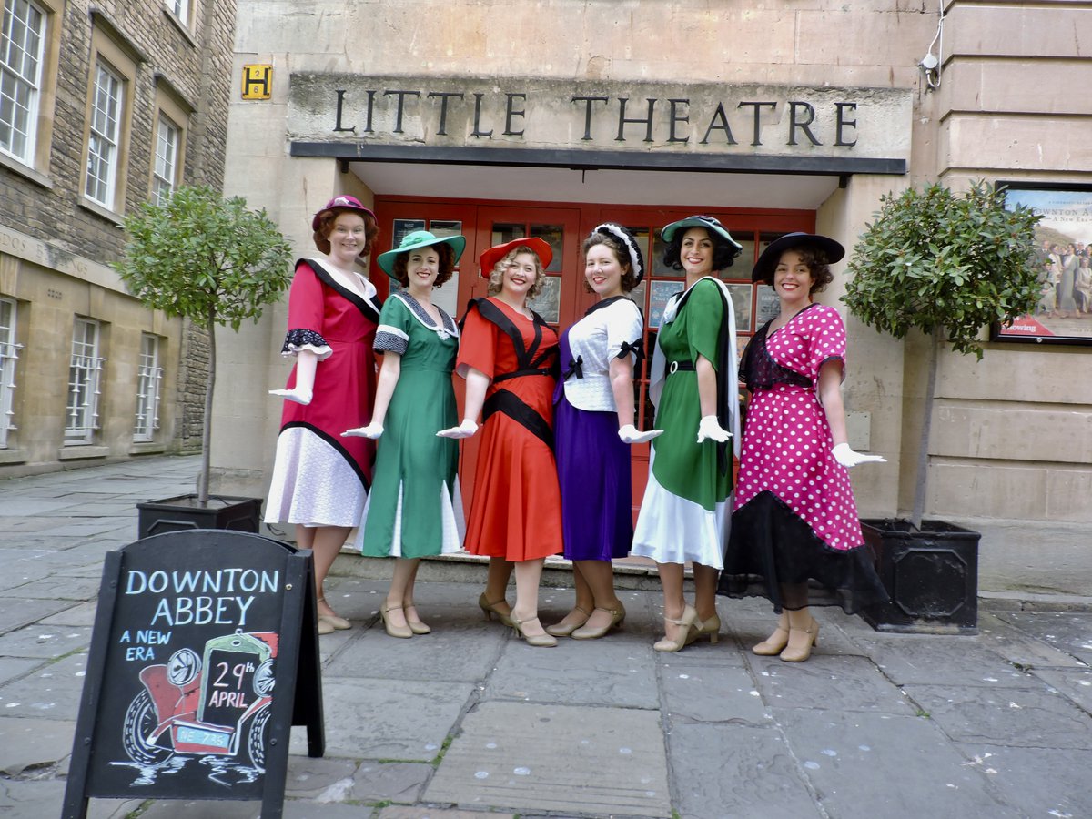 LittleTheatreUK's tweet image. 'Downton Abbey: A New Era' is now showing!

To celebrate opening weekend, we transported our cinema back to the Downton era with the help of @bathoperatic ahead of their opening night of 'Crazy For You' this Tuesday! 

#downtonabbeyanewera