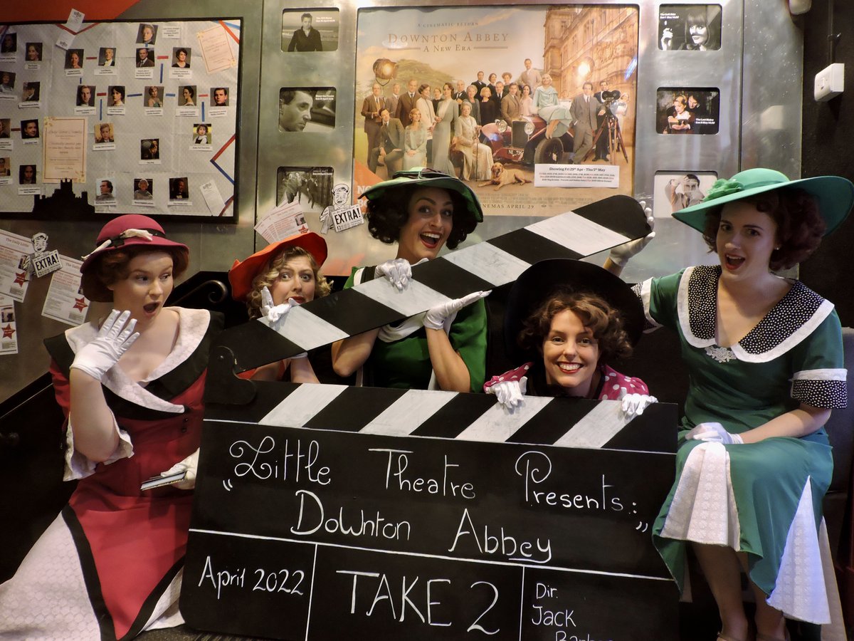 LittleTheatreUK's tweet image. 'Downton Abbey: A New Era' is now showing!

To celebrate opening weekend, we transported our cinema back to the Downton era with the help of @bathoperatic ahead of their opening night of 'Crazy For You' this Tuesday! 

#downtonabbeyanewera