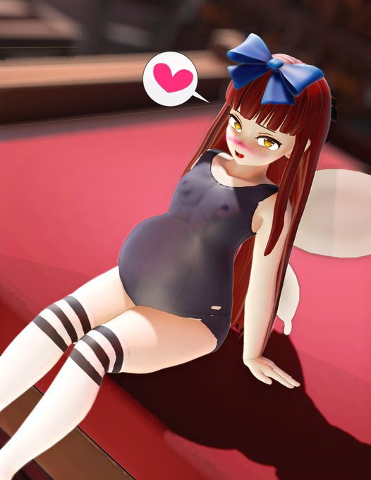 ぼて273日めちょうぜつちこく
一日ずっとスターママがおしおきしてくれたり遊んだりしてくれたのでそろそろ休もうと思ったけど、ぼてぼてスク水ニーソ姿になったスターママは朝まで甘やかしてくれるみたいだ!
明日の朝と言わず夜まで甘え尽くさないと!
#スターサファイア  #一日一ボテ 