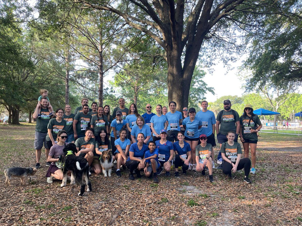 First Coast Parkinson’s 5K - Mayo Clinic Research rocked as team with most members! <a href="/McLean_Lab/">Neurobiology of Parkinson’s disease</a> <a href="/MayoClinicNeuro/">Mayo Clinic Neuro</a> <a href="/mcgsbs_nsc/">Mayo Graduate School - Neuroscience PhD Program</a>