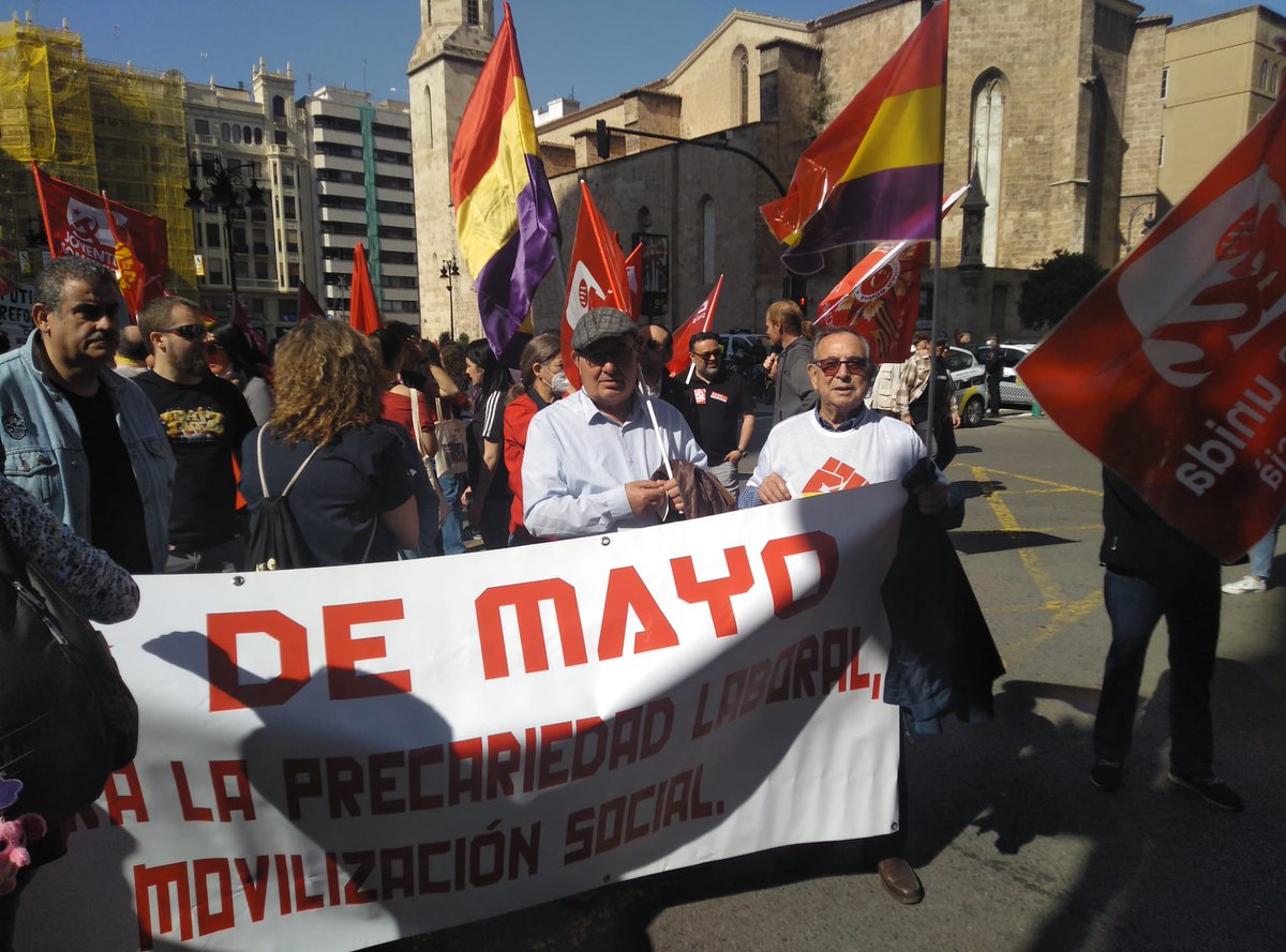 EU_Alfafar's tweet photo. #1deMayo con la clase trabajadora. En la calle, como siempre https://t.co/WExs1HcnA5