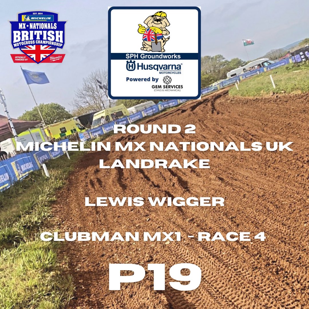 Race 4 results from Landrake for <a href="/mxnationalsuk/">MX Nationals</a> 

#SPHGroundworksHusqvarna #Husqvarna #HusqvarnaMotorcycles #MXN #MXNationalsUK #MXN