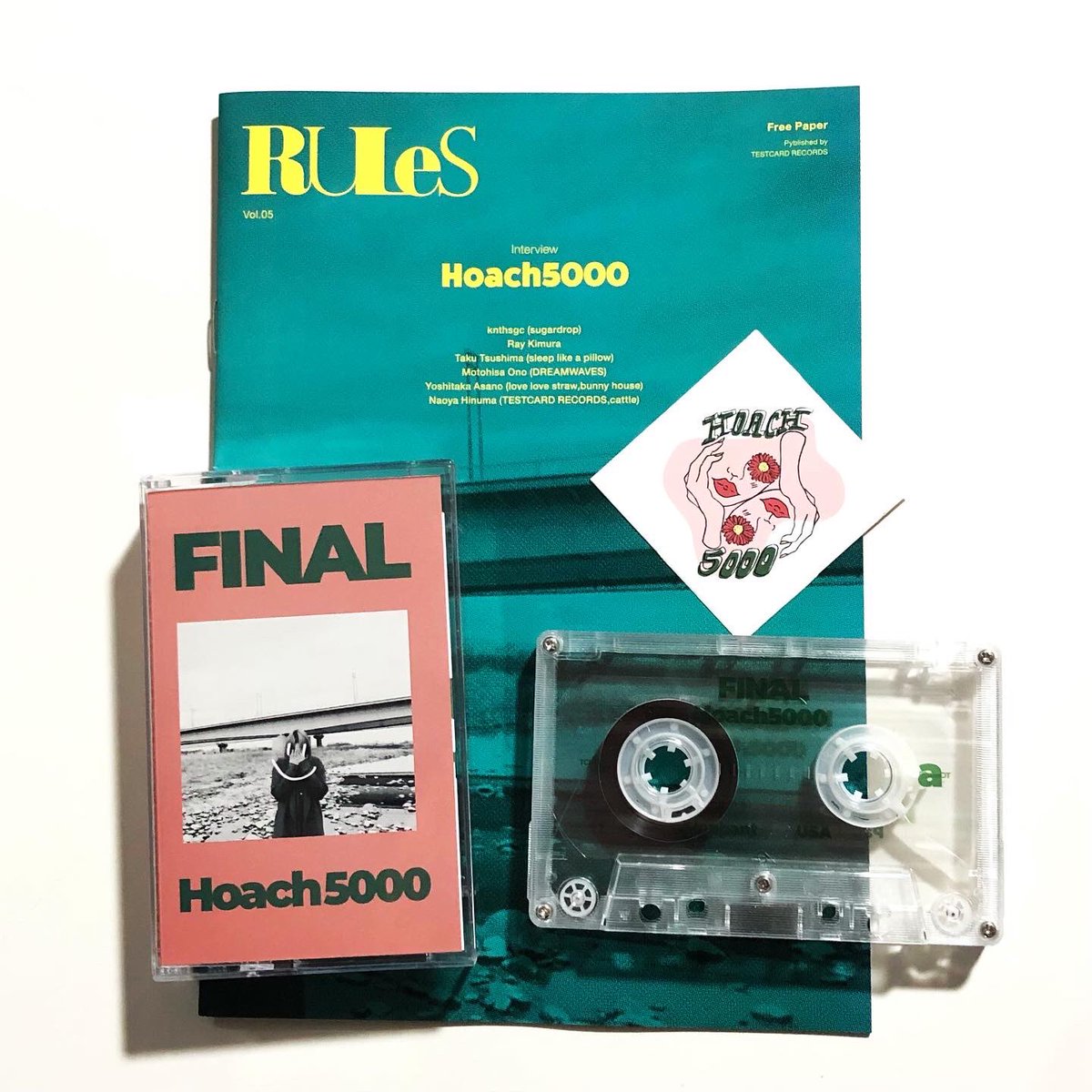 tsukka_drive's tweet photo. Hoach5000
/ FINAL (カセットテープ)。
ドチャクソに良いな…。
#Hoach5000 #testcardrecords
Paper Bag MV https://t.co/ecBthIGzq8 https://t.co/rrBNElRutH