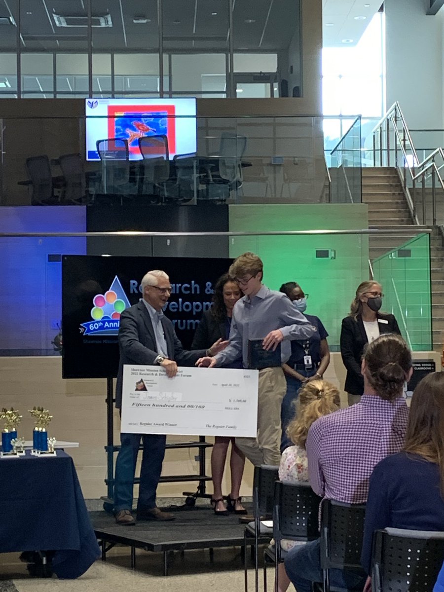 What a day! What a way to end the two week R&amp;D forum!! Thank you again and congratulations to James, Henry, Caleb, Olivia and Elizabeth! <a href="/theSMSD/">SM School District</a> <a href="/smsd_caa/">SMSDCAA</a> <a href="/xumis3/">xumis</a> <a href="/SMEOffice/">SME Office</a> <a href="/SMWestOffice/">SM West Office</a> <a href="/WRidgeMS/">Westridge MS</a>
