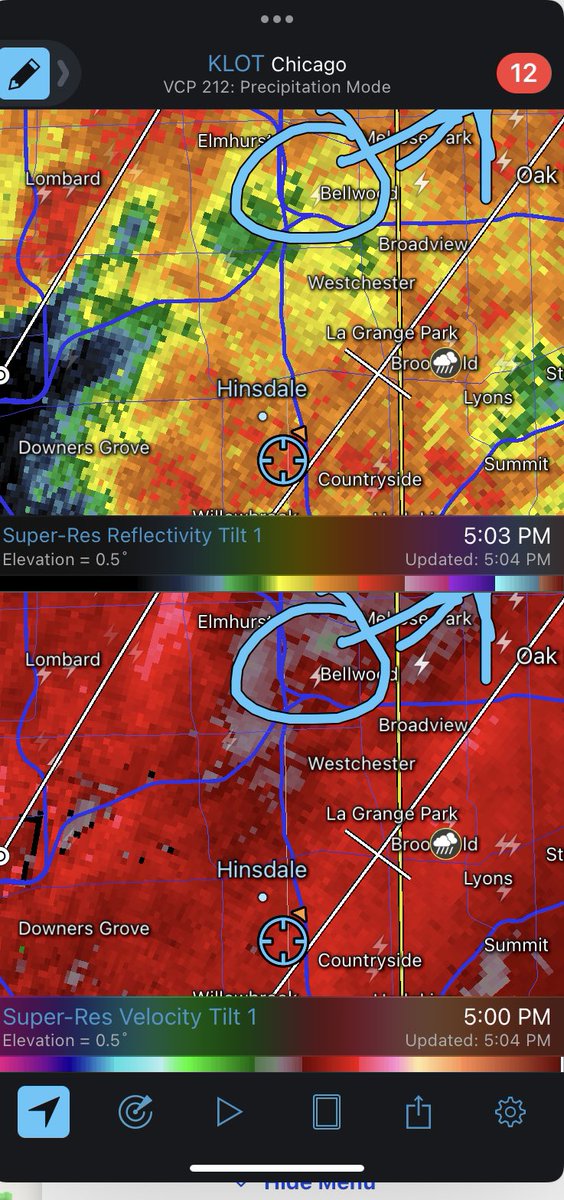 WeatherDrops45's tweet photo. Tornado almost touchdown by my house.

50 mph wind, .50 inch hail,  2 inch rain, flash flooding, Tornado warning, severe thunderstorm warning, tornado watch, sirens, etc https://t.co/jnTeUvdGOt