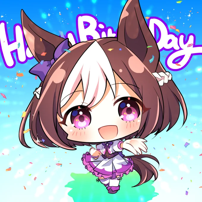 スペちゃん誕生日おめでとうございます🗻✨
#ウマ娘 #スペシャルウィーク #スペシャルウィーク生誕祭2022 
