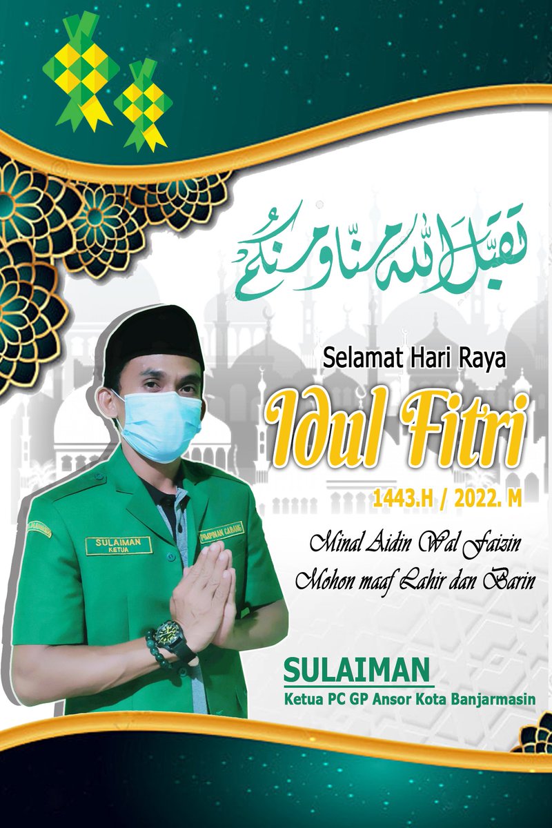 56Sulaiman's tweet photo. Edisi; Mohon maaf lahir dan batin https://t.co/LGKl0EsieX