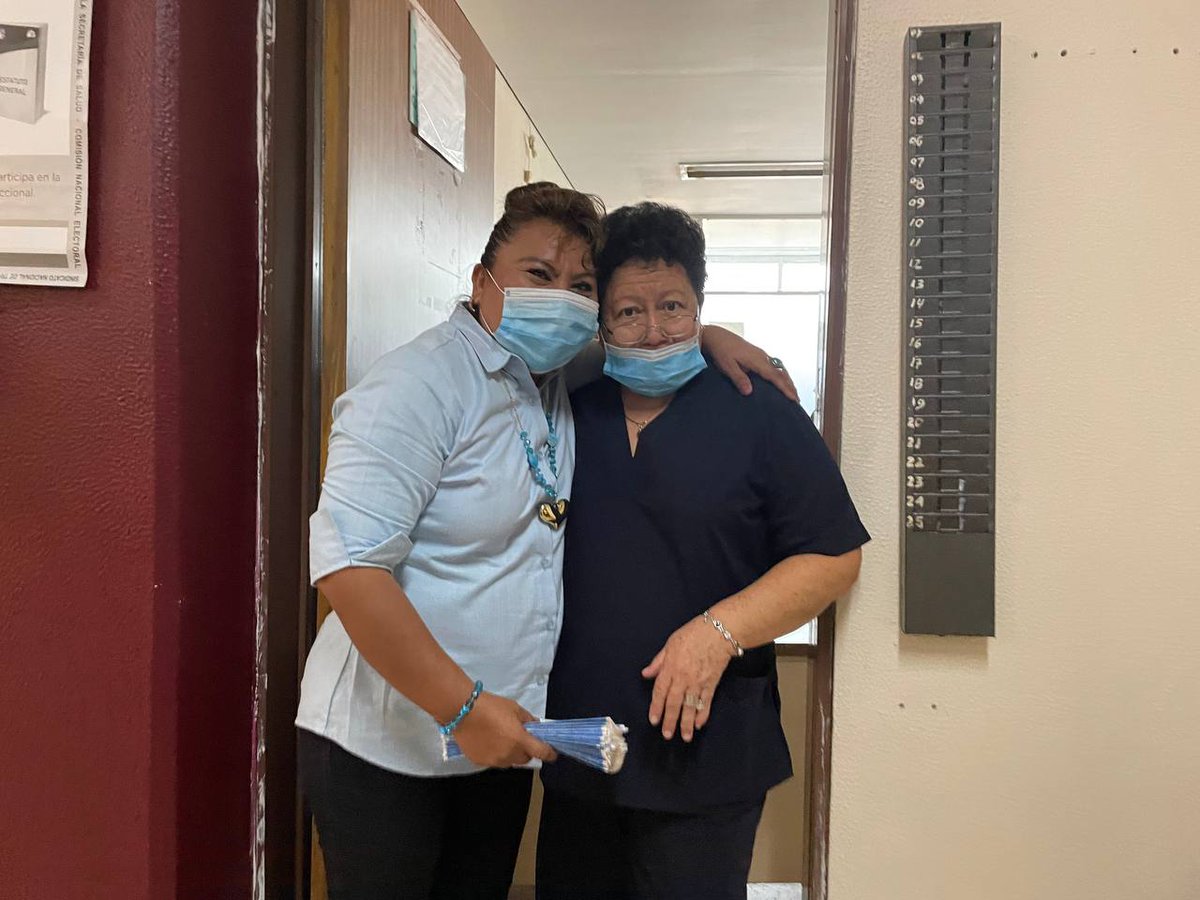 LizbetNolascoT's tweet photo. Ayer concluimos el día con la visita al Hospital General “Dra. María del Socorro Quiroga Aguilar��, agradezco a los compañeros por compartir esa energía positiva y sobre todo por el respaldo.
#PlanillaAzulCeleste
#LizbetNolasco
#HayQueOperar https://t.co/pl3FqxUOjG