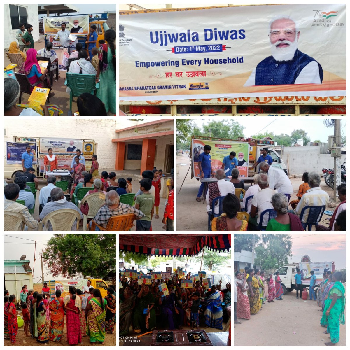 AnanthBpcl's tweet photo. #ujjawaladiwas2022 
#6YearsOfUjjwaladiwas2022 
@BPCLLPG https://t.co/Ih1sEYFdLr
