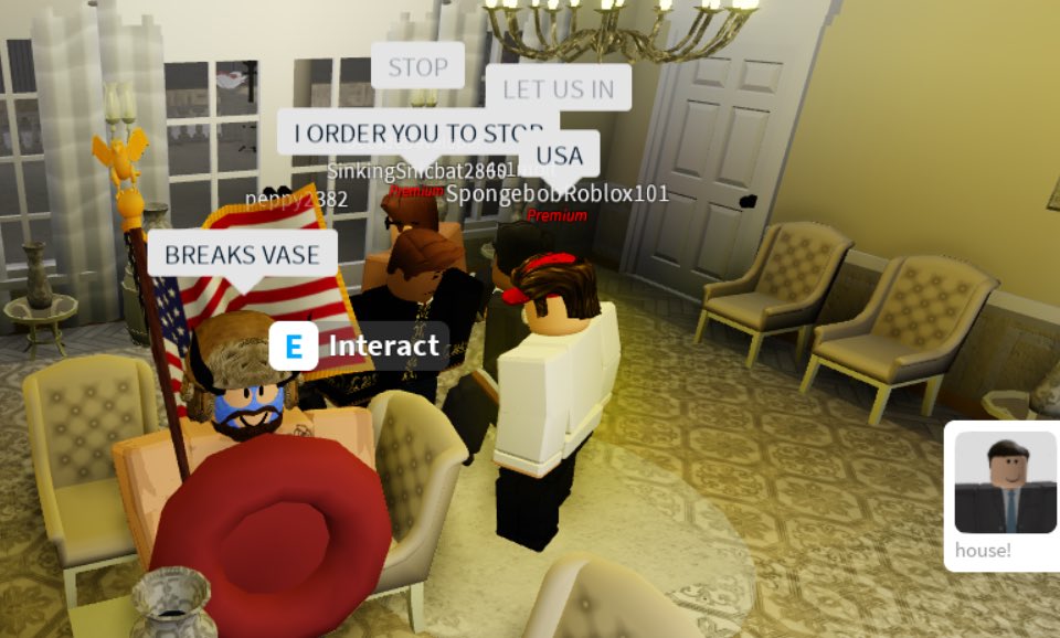the white house getting raided by rioters during a meeting with foreign leaders (2021)