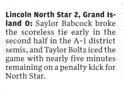 NorthLincoln75's tweet photo. Way to go Gators!!  @LNSWomensSoccer https://t.co/w7PEPNP1WM