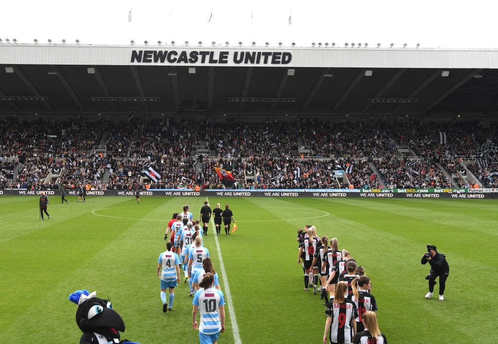 jordancronin_'s tweet photo. FULL-TIME: @NUFCWomen 4-0 Alnwick Town. 

Historic afternoon at St James' Park ends in emphatic with for @BeckyLangley4's side. 

Amazing attendance of 22,143 👏 https://t.co/XJoVovUKOC