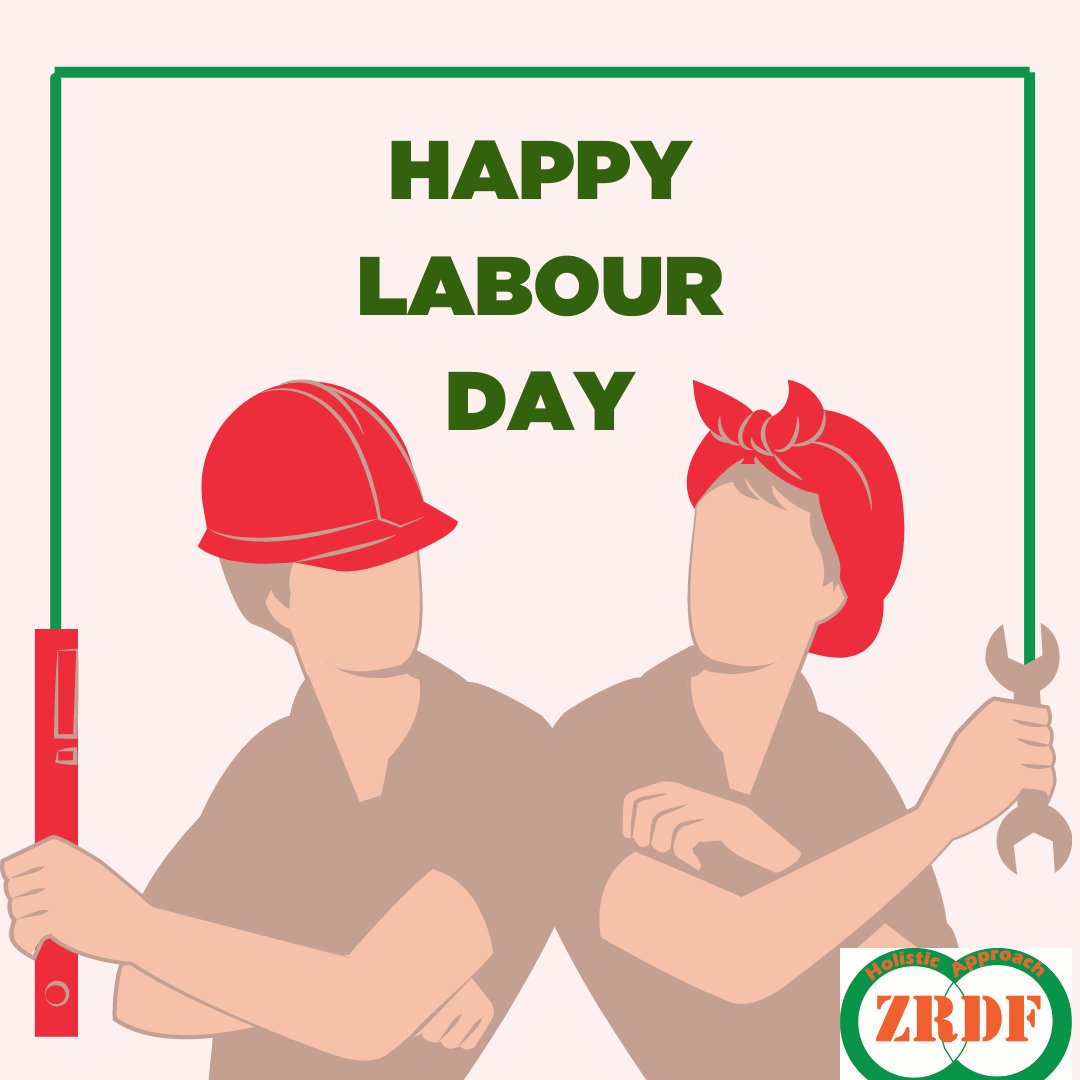 ZRDFofficial's tweet photo. #zrdf #labourday2022 #happylabourday #watchthisspace
Workers are a nations invisible backbone, as it is only because of them that the nation can stand strong! Happy Labour Day! https://t.co/8JvER6yUMm