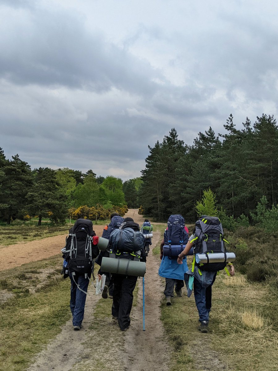 ActivAdventures's tweet image. Moody skies across Surrey today but teams did a great job on their Bronze DofE! 🥾🌧️