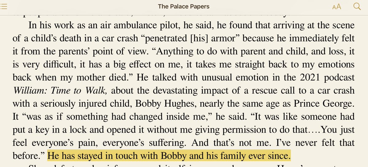JenCarsonTaylor's tweet photo. This is Prince William in a nutshell. He is fiercely loyal, kind, compassionate. 

“It was like someone had put a key in a lock and opened it without me giving permission to do that … You just feel everyone’s pain, everyone’s suffering…” https://t.co/8l8hlMJmMH
