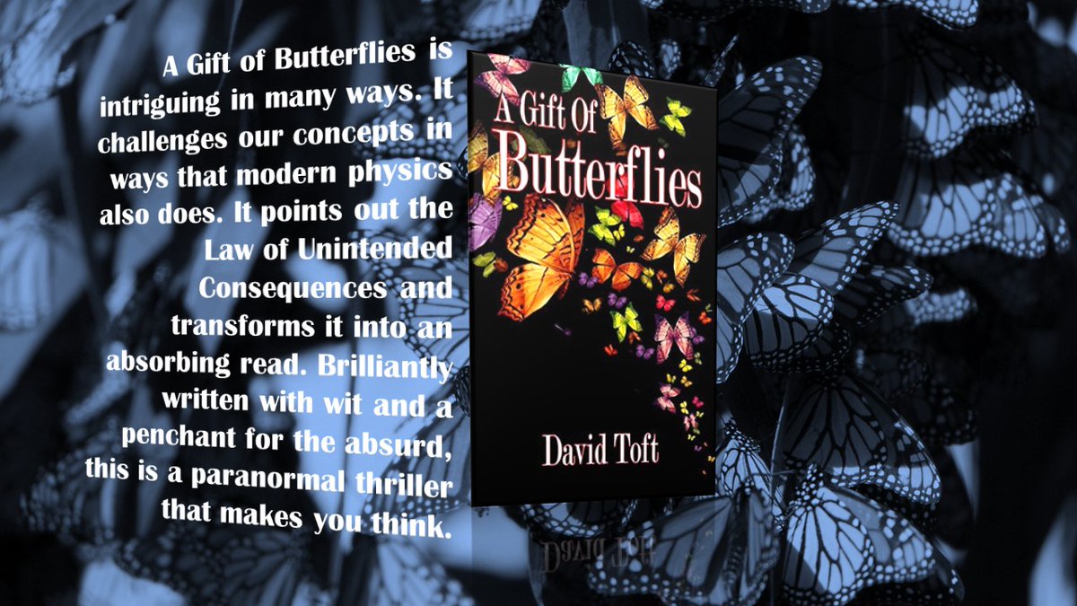 #WritingCommunity #Reviews2021
Read A Gift of Butterflies by David Toft
Paranormal Thriller
<a href="/dmtoft/">David Toft</a>

amazon.de/review/R1J0J8L…