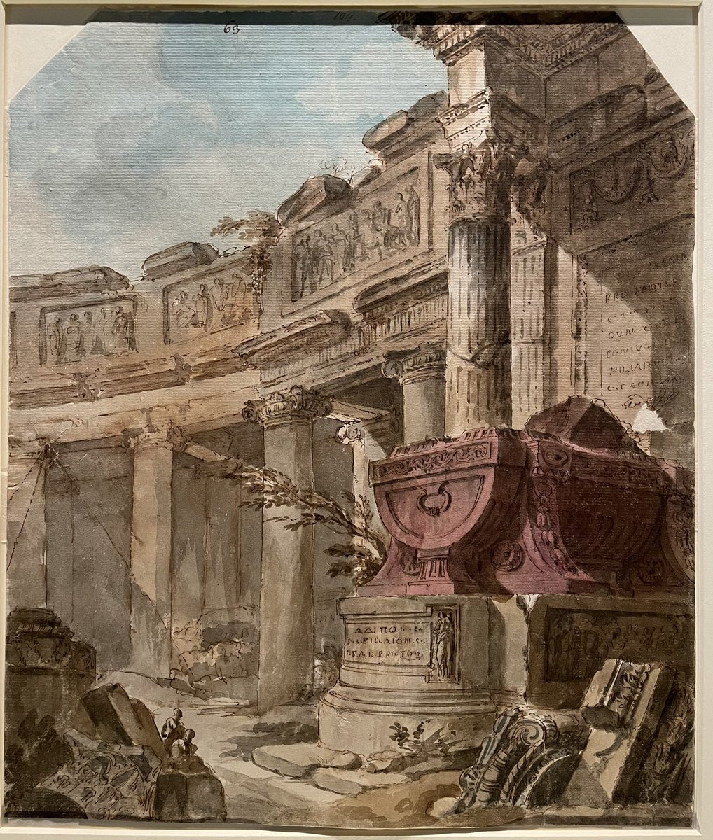 amylimart's tweet photo. On to the @SoaneMuseum for a rare opportunity to see these Robert Adam & office drawings. #HiddenMasterpieces https://t.co/NU6uyLpL8z