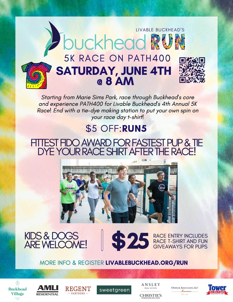 Livable Buckhead's buckheadRUN! 5K. Save $5 with promo code! - mailchi.mp/rungeorgia/buc…