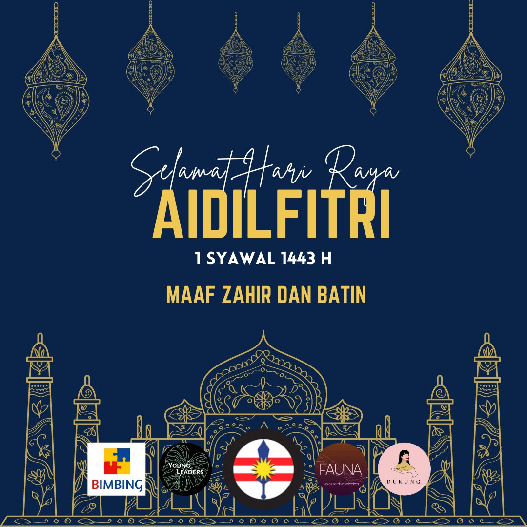 officialgbsm's tweet photo. GBSM mengucapkan Selamat Hari Raya Aidilfitri kepada semua umat Islam. Maaf Zahir dan Batin. https://t.co/NikBs8VFUE
