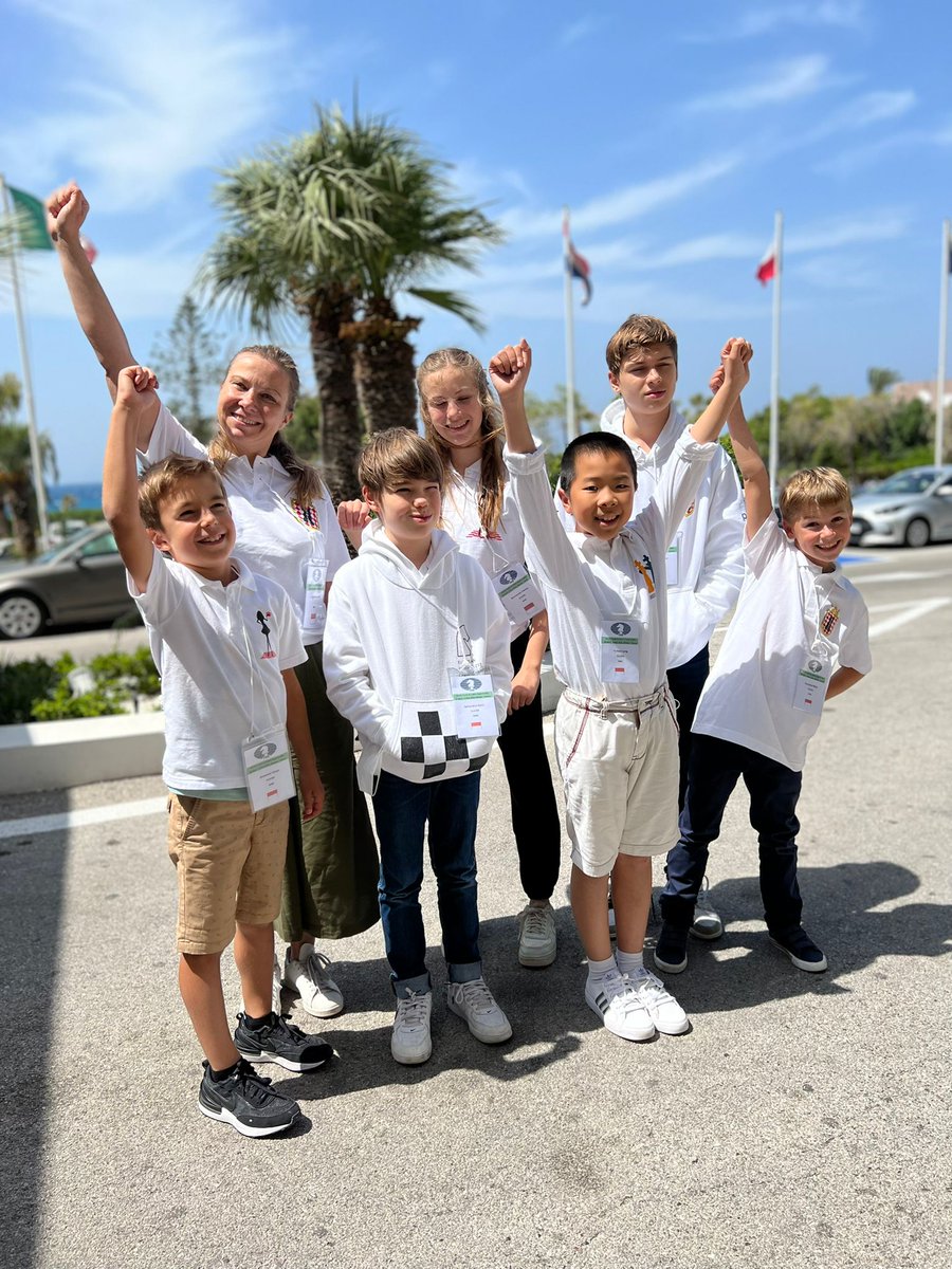 La délégation Monégasque au Championnat du Monde de parties rapides et blitz à Rhodes en Grèce !!