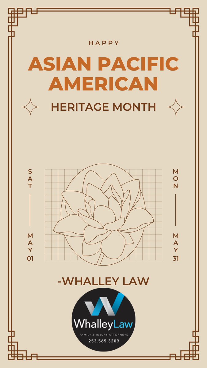 It is Mayday and Asian American and Pacific Islander Heritage Month! Remember that 'the beauty of the world lies in the diversity of its people.' 💚

#asianamericanheritagemonth #pacificislanderheritagemonth #may #universityplace #universityplacewa #whalleylaw #pnw #washington