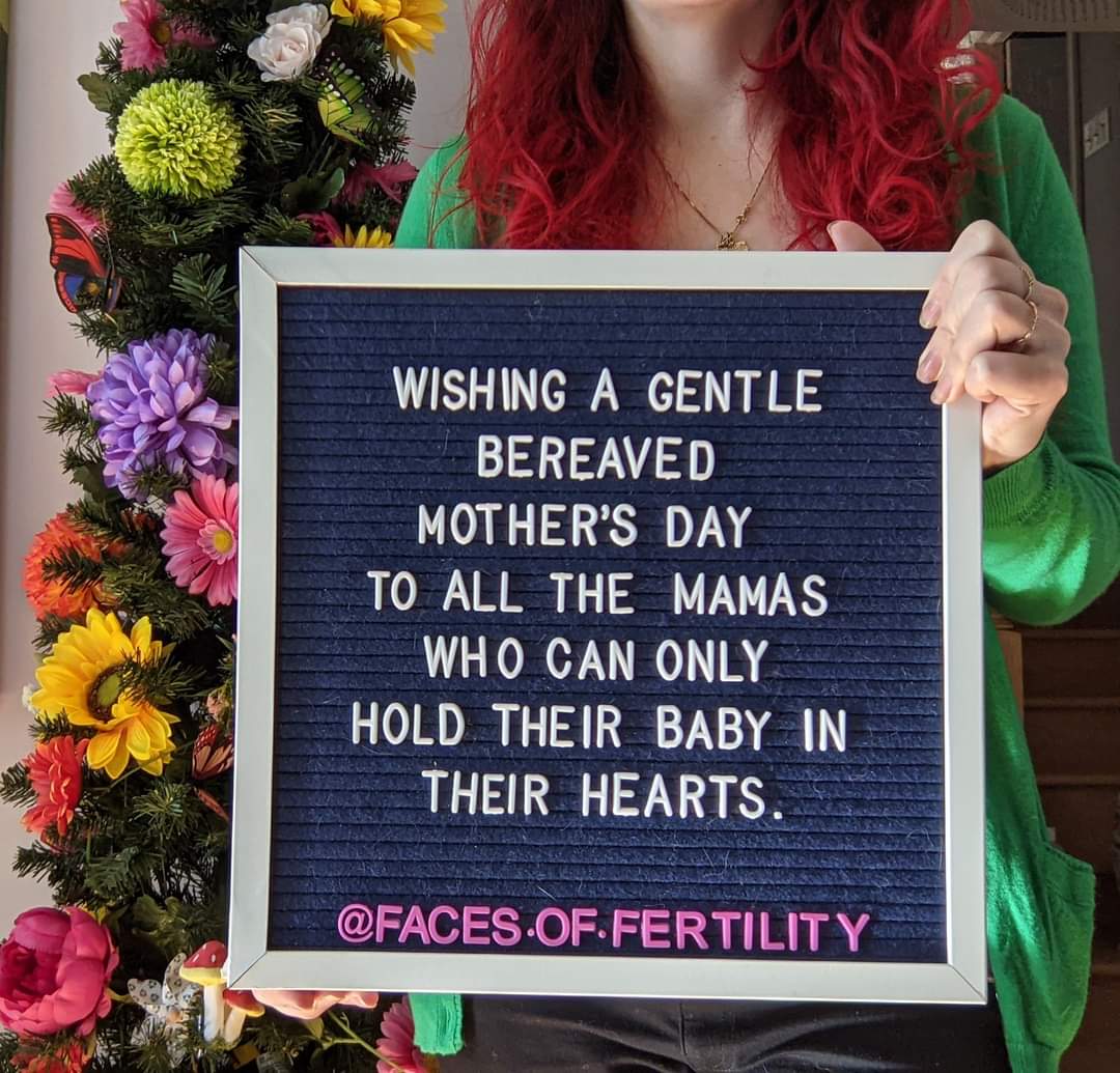 faces_fertility's tweet photo. Today is Bereaved Mother's Day.

If you didn't know this day existed, you might be one of the lucky ones. If you did know this day existed, please know that you're not alone.

Today is the day we honor all of the Mothers who have heavy hearts. https://t.co/AT4hx8xStF