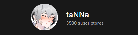 Tanakahxx's tweet photo. Cuando comencé hace 2 meses en YouTube tenia una losa mental muy grande por que pensaba que no iba a funcionar. 
Hoy hemos llegado a 3500 se que son pocos pero me hace bastante feliz, voy a ponerme una meta para este año de 10k, llegaremos?
Nadie lo sabe pero no voy a rendirme 💪 https://t.co/J8KxgCyuUs