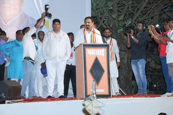 डॉ बाबासाहेब आंबेडकर, छत्रपती शिवाजी महाराज यांची संयुक्त जयंती महाराष्ट्र प्रदेश अध्यक्ष ना. <a href="/Jayant_R_Patil/">Jayant Patil- जयंत पाटील</a> साहेबांच्या उपस्थित व राष्ट्रवादी युवक मुंबई प्रदेश अध्यक्ष अॅड. <a href="/advnileshbhosle/">Adv Nilesh Bhosle - अॅड. निलेश भोसले</a> जी यांच्या नेतृत्वात साजरी करण्यात आली. (1/2)