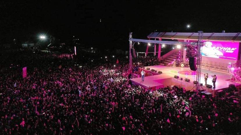 rolls4mc2's tweet image. Northern Samar (#SamarIsPink, #NorthernSamarIsPink, #Rayhak)
March 28, 2022
University of Eastern Philippines, Catarman
Crowd Estimate: 73,000+