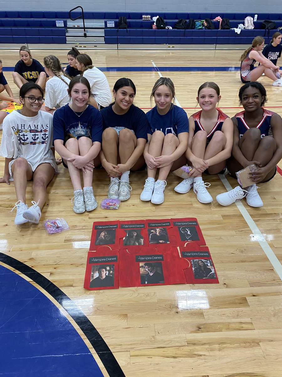 Allen Cheerleading tweet media