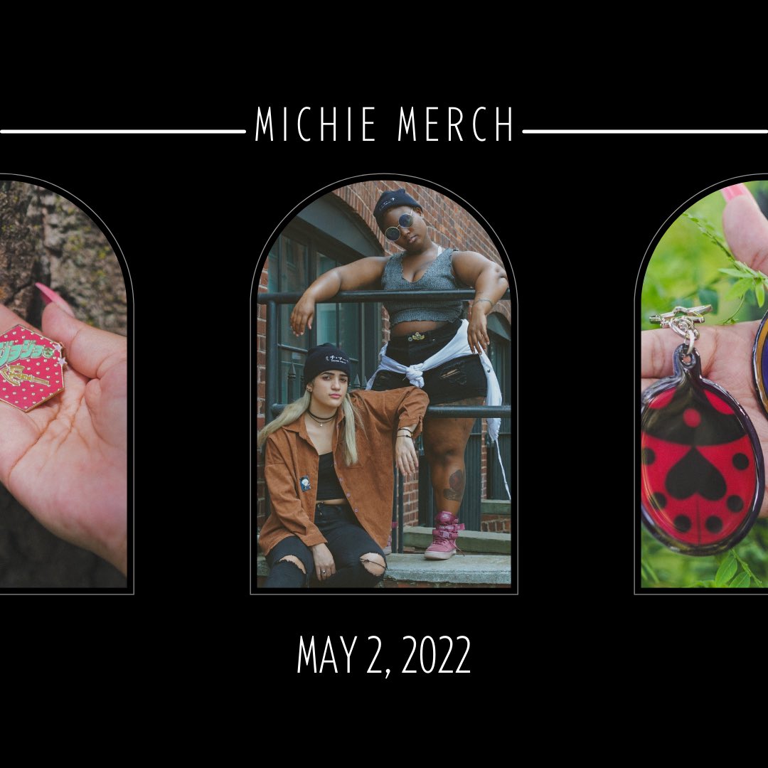 MichieMerch's tweet photo. Good morning ☀️ 

It’s good to be back even if it’s temporary. I still have products in stock! My DMs will be open tomorrow, May 2nd. (1/2) https://t.co/8UQZJAtQPg