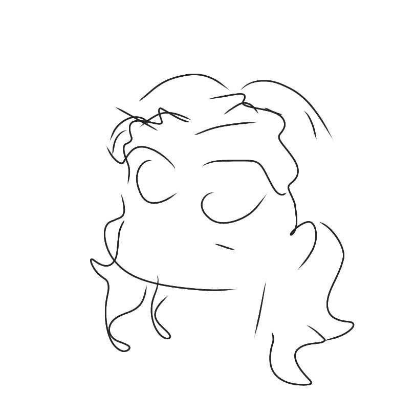 目をつぶって描いた関ちゃん 