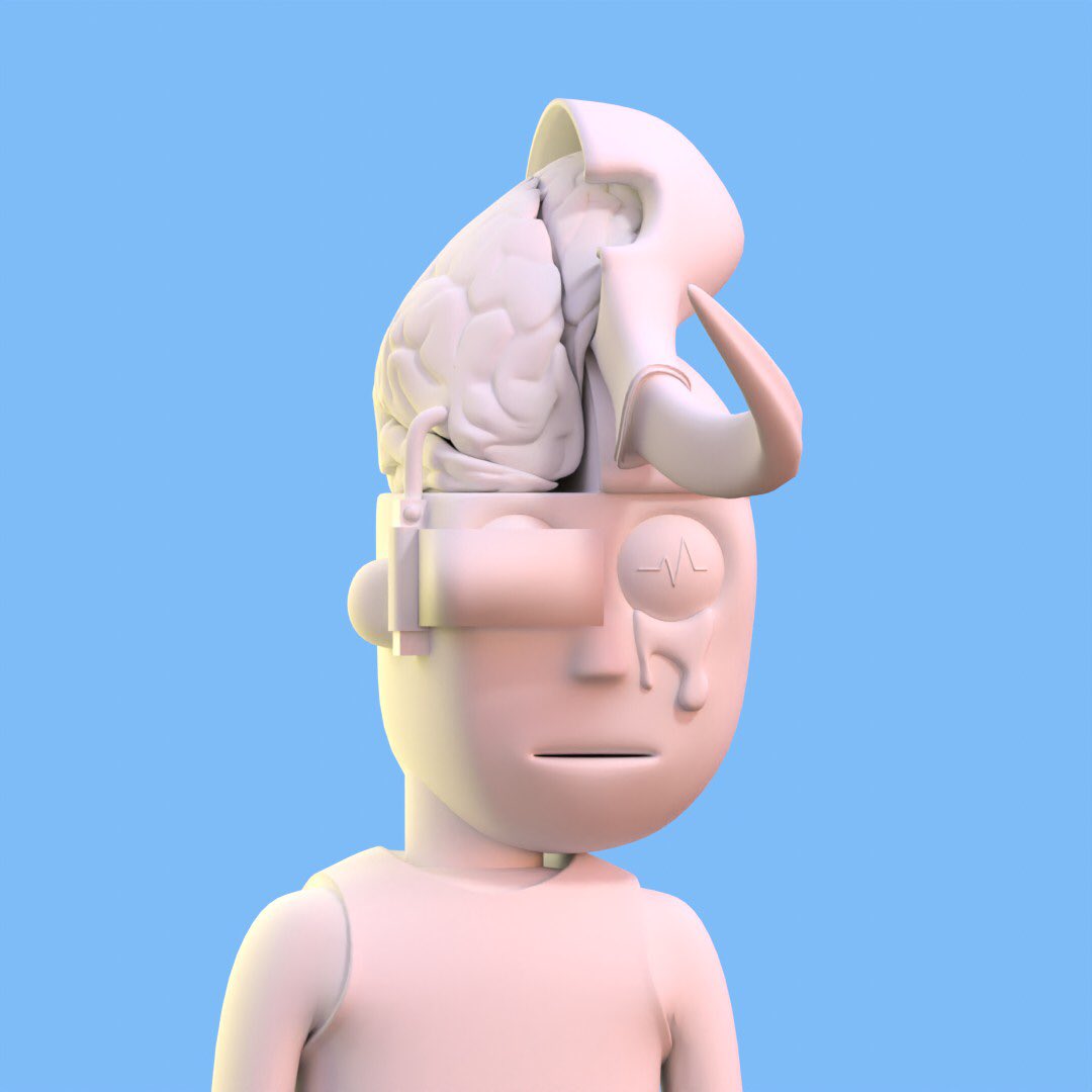 nicografix's tweet photo. Prehistoric Humanoid
The first ancestor of the humanoid family has been found on Earth! Our team of experts is on the lookout for other family members, in the meantime find out up close! 
#nft #Nicografix #cryptoart #3dartist #Rarible #DigitalArtist https://t.co/3zmDUtwxEn