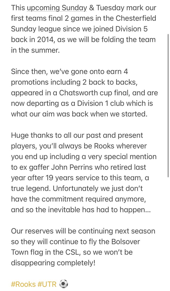 Bolsover Town FC tweet media