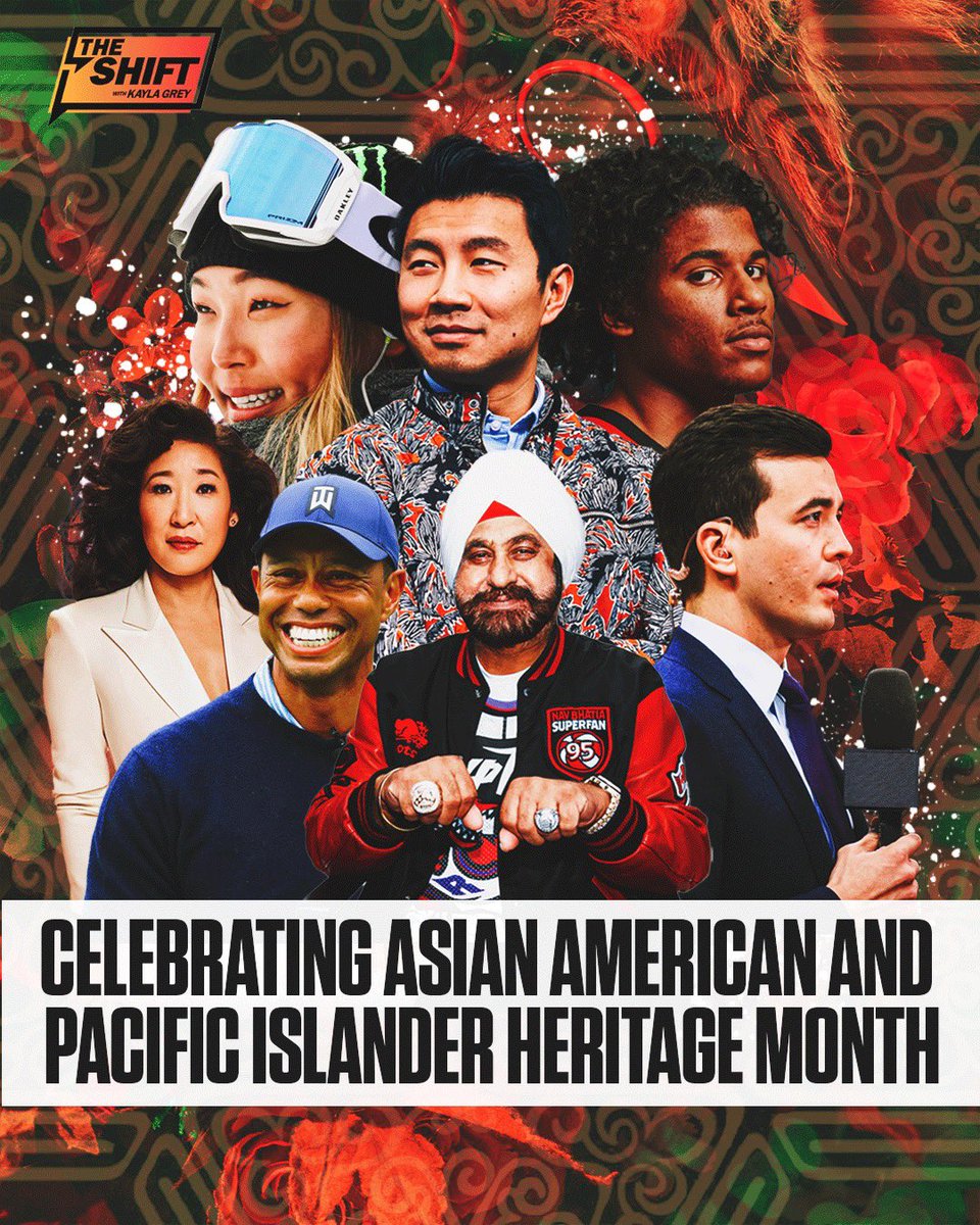 theshift_sports's tweet photo. We’re excited to celebrate the first day of Asian American and Pacific Islander Heritage Month! As always, our mission is to tell you stories authentic to these communities, as well as so many others. https://t.co/nc6gdFbdpc
