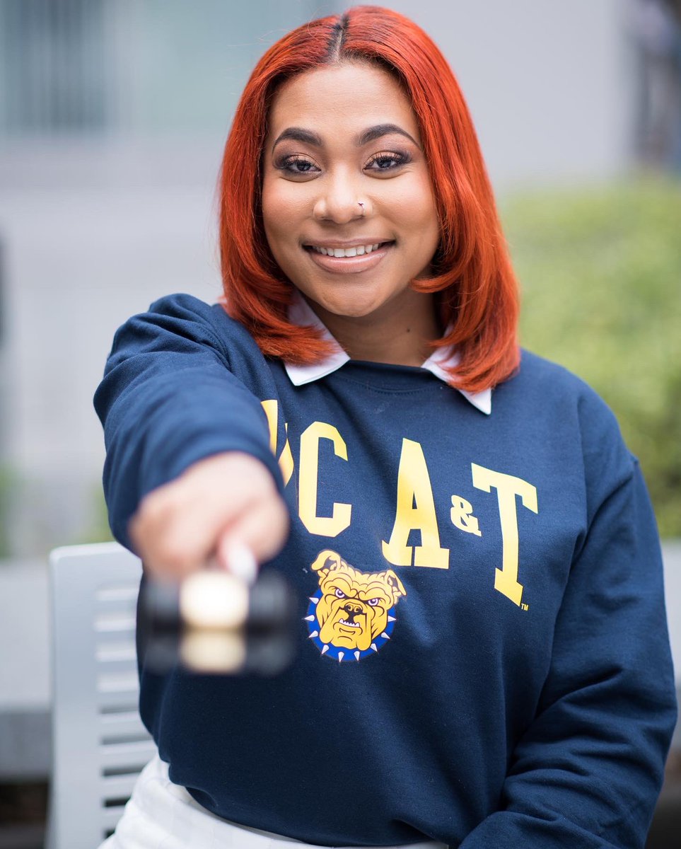shaylaleilani's tweet photo. Proud to say I’ll be attending THEE illustrious North Carolina Agricultural and Technical State University, majoring in Liberal Studies (pre-law) to become an attorney. Next stop, AGGIE LAND!💙💛 #ncat26 #calssof2026 #NCAT https://t.co/RLApZWTyeB