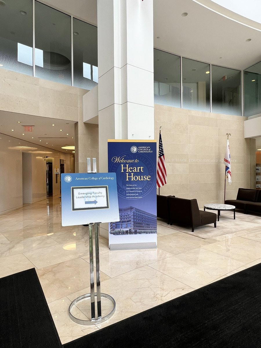purviparwani's tweet photo. So excited to be at the #HeartHouse for #EmergingFaculty 2022 in person session! Thank you @ACCinTouch 
No pressure at all going FIRST for review of my pre course talk 😂 😂 
@KBerlacher @GBarnesMD #Nish @MayoClinicCV @SrihariNaiduMD @DrToniyaSingh @JGrapsa @avolgman https://t.co/NKM8OMS9Nx