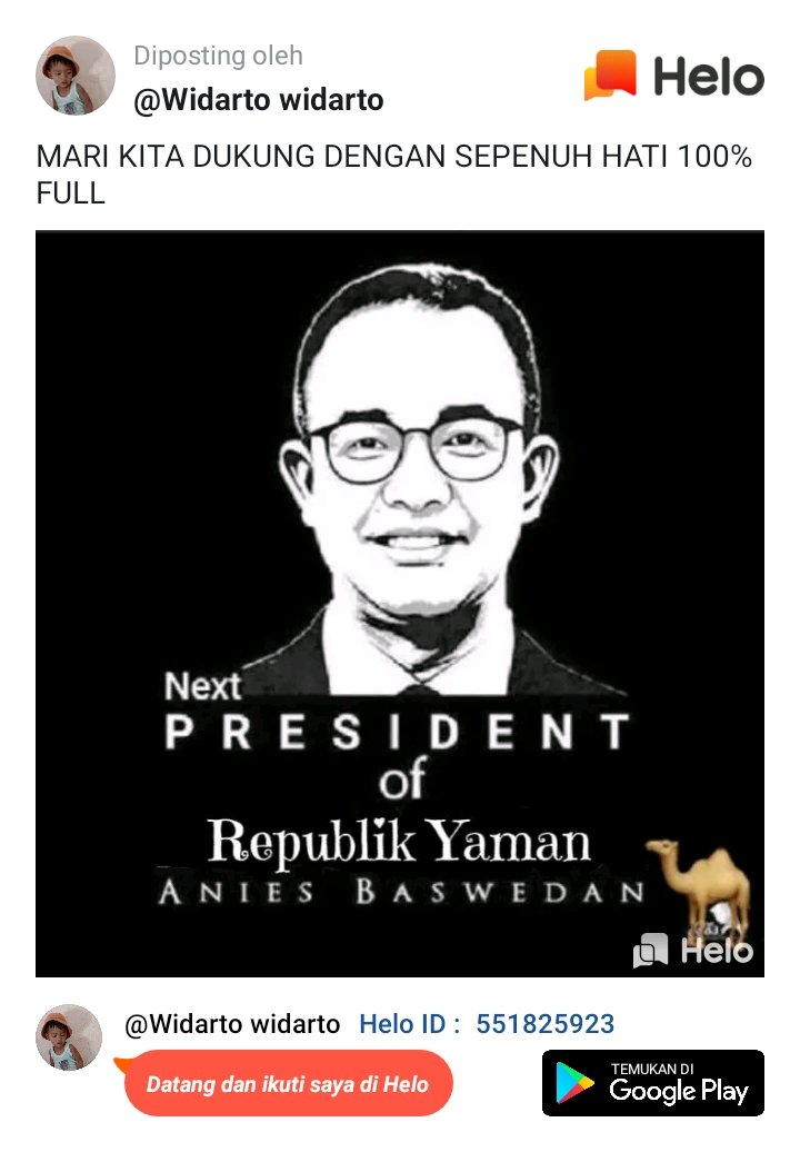 <a href="/ekowboy2/">𝓔𝓴𝓸 𝓦𝓲𝓭𝓸𝓭𝓸</a> YANG SEPAKAT..
RETWEET MASIF!!!! 
NUSANTARA AMIT2 DIPIMPIN BANDIT YEMEN...