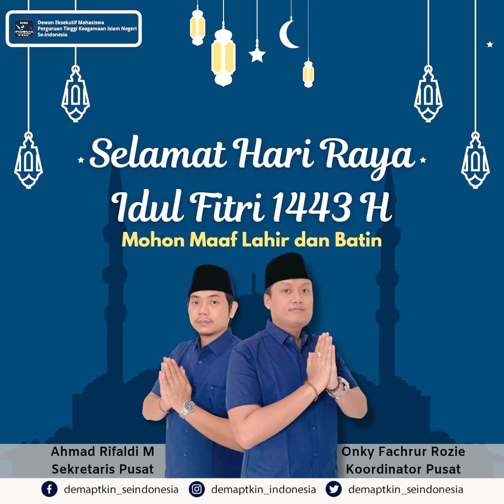 Selamat Hari Raya Idul Fitri 1443 H.
Mohon Maaf Lahir Batin🙏🏻