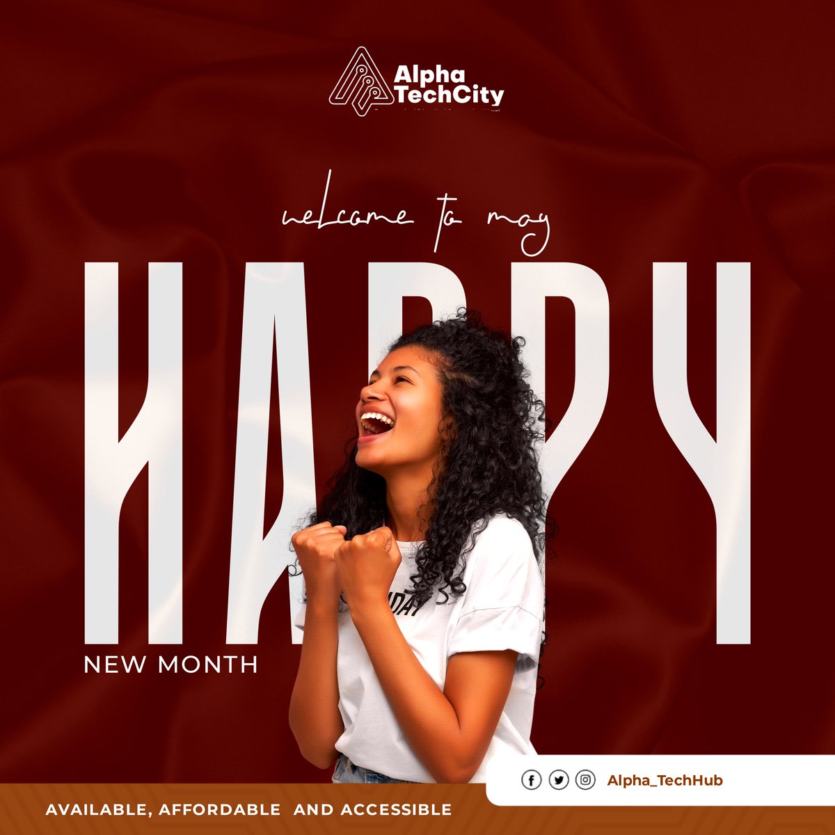 Alpha_TechHub's tweet photo. You made it through APRIL. Happy new month to a Victorious YOU!

❗Watch out for our page this month. We'll be giving out raw values to inform and educate you on what we do best...TECH

Follow us @Alpha_TechHub
for valuable content

#techhouse
#tech #alphatechhub
#techcompanies https://t.co/9dO9gubihE