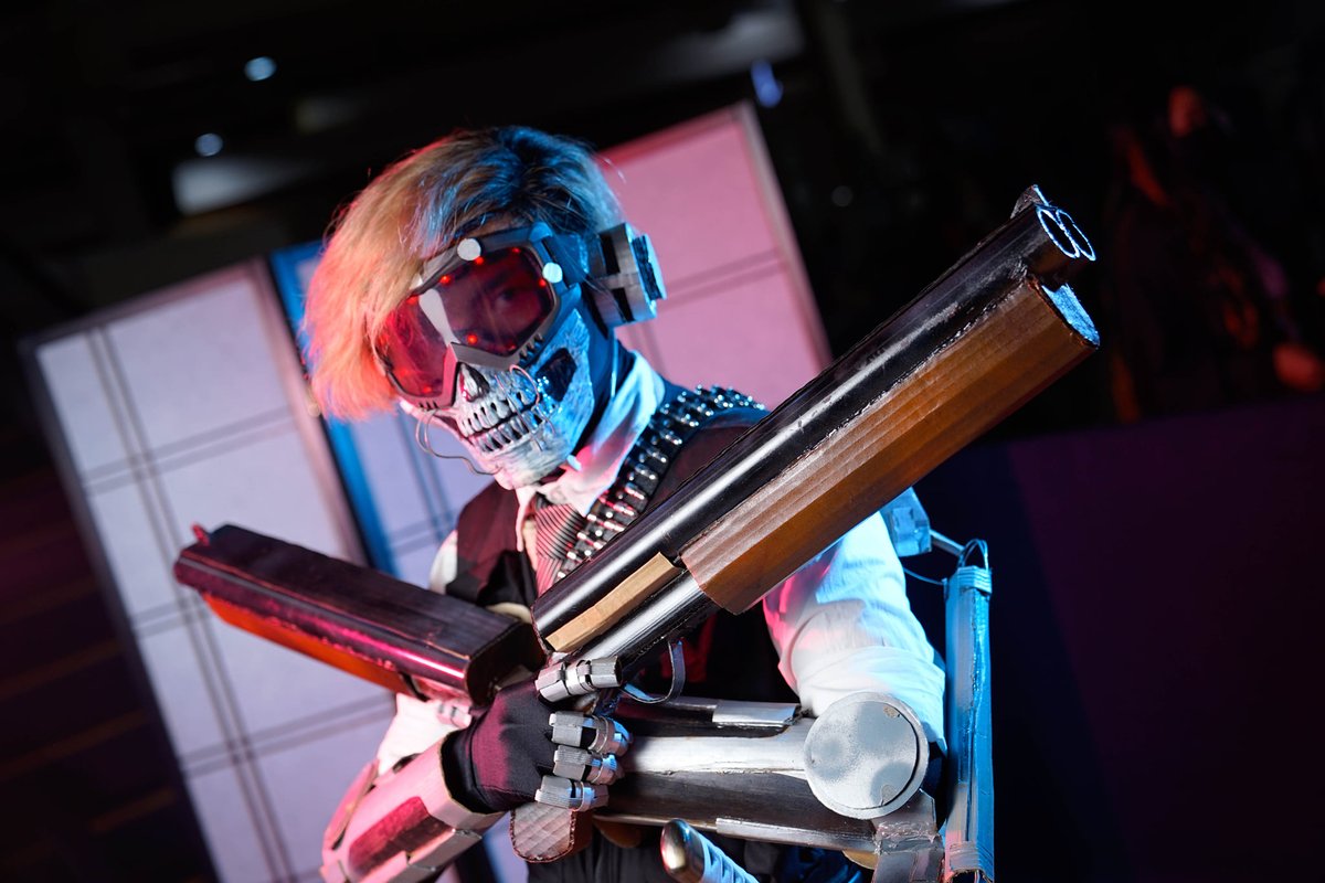 FlamingoGeneral's tweet photo. I had a blast at #mescon2022 Day 6! I went there as @Megadeth's one and only, VIC RATTLEHEAD from their album Dystopia! It was nice spending my first con with some good friends, as well as meeting all you new people. I wonder if I can get them or the band to see this lmao https://t.co/ddZWwnupzU