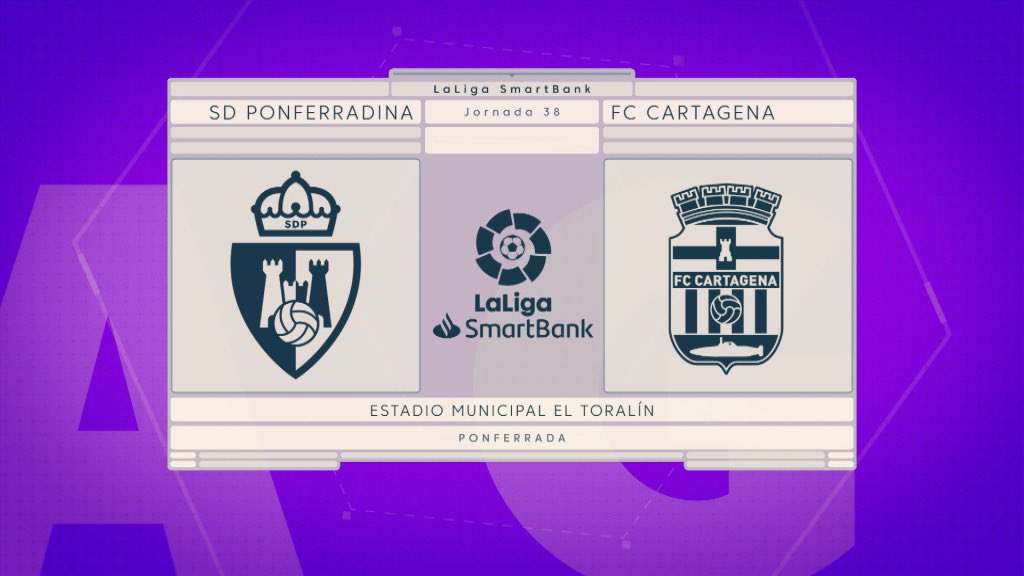 ¡A las 18:15 narro en Movistar LaLiga 2 (dial 48 M+) el <a href="/SDP_1922/">SD Ponferradina SAD</a> v <a href="/FCCartagena_efs/">FC Cartagena</a>! La Deportiva, con los triunfos de Oviedo y Girona, necesita ganar si quiere seguir viva en la lucha por el playoff. Delante, un Efesé ya muy lejos del top 6. Lo cuento con <a href="/quinialvarez/">Quini alvarez</a>! ⚽️📺
