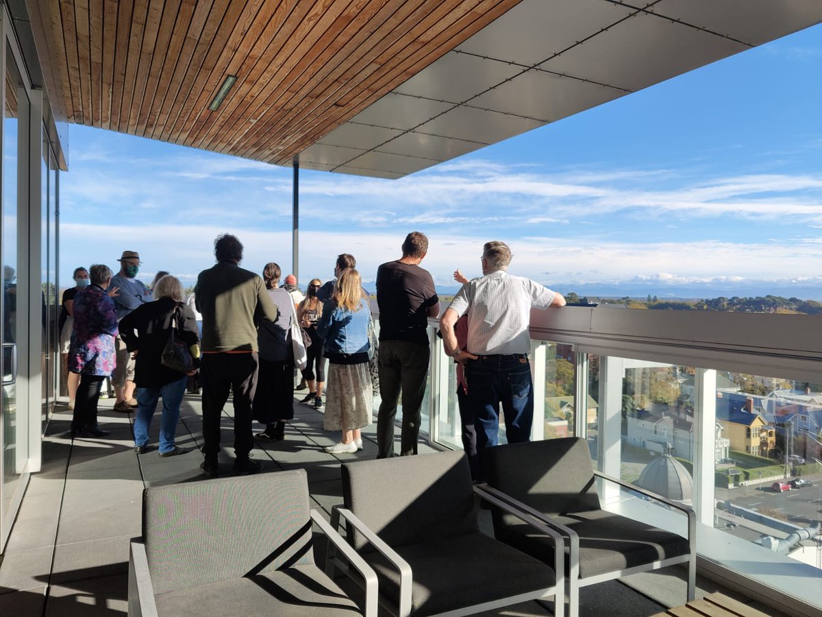 openchch's tweet image. We owe a huge thanks to all our building partners who shared their exceptional works or architecture with everyone over Open Chch weekend. The Mayor of Christchurch @LianneDalziel invited people into the Mayoral Lounge and onto the balcony of the Civic Building @ChristchurchCC