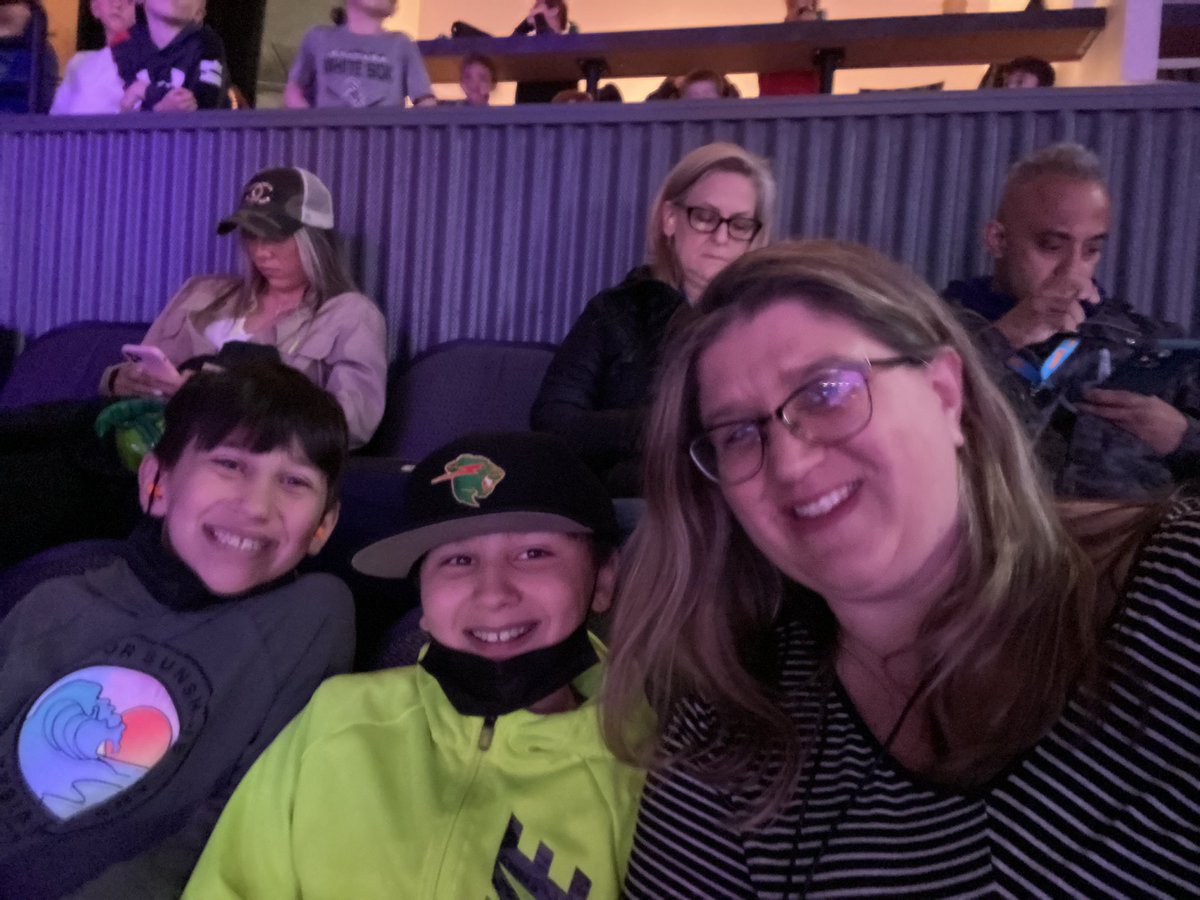 #HotWheelsMonsterTrucksLive enjoying the show