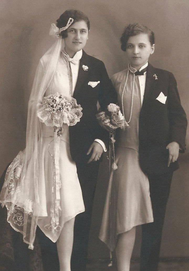 Gender Non-Conformist Wedding in Bucharest, Kingdom of Hungary, 1920.