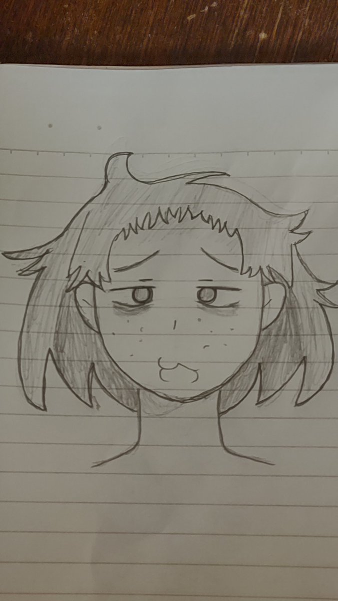 顔とは……(疲弊 