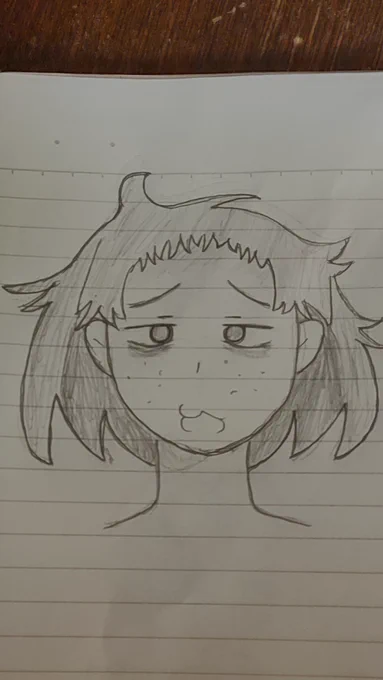 顔とは……(疲弊 