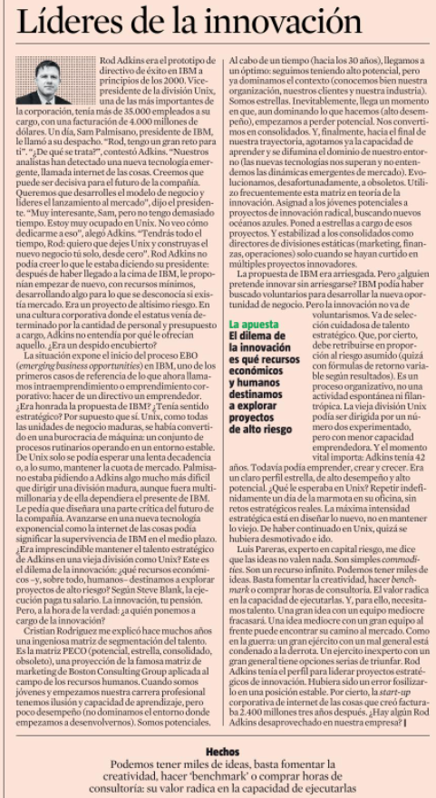 jimonfort's tweet photo. "Las ideas no valen nada. Son commodities.El valor radica en la capacidad de ejecutarlas. Una gran idea con un equipo mediocre fracasará. Una idea mediocre con un gran equipo al frente puede encontrar su camino al mercado". Certero y positivamente provocador @XavierFerras https://t.co/PEfuUcQAKk